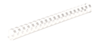 Plastic Combs - Round Back, 1", 200 Sheets, White, 50 pack__52380 RF.png